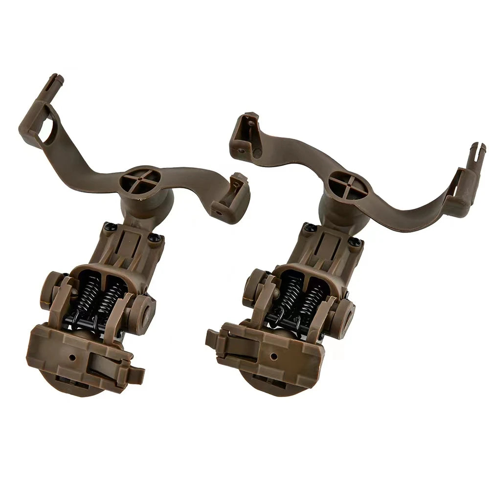 New Helmet Headphone Bracket ARC Helmet Rail Adapter Helmet Headphone Rail Mounting Bracket Headphone Accessories