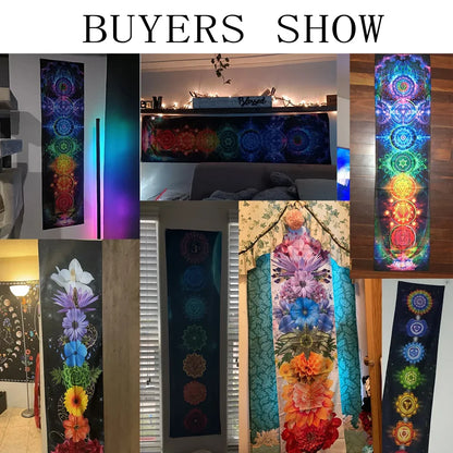 Butterfly Tapestry Sun and Moon Starry Sky Vertical Wall Hanging For Living Room Bedroom Gothic Witchy Aesthetic Home Decoration