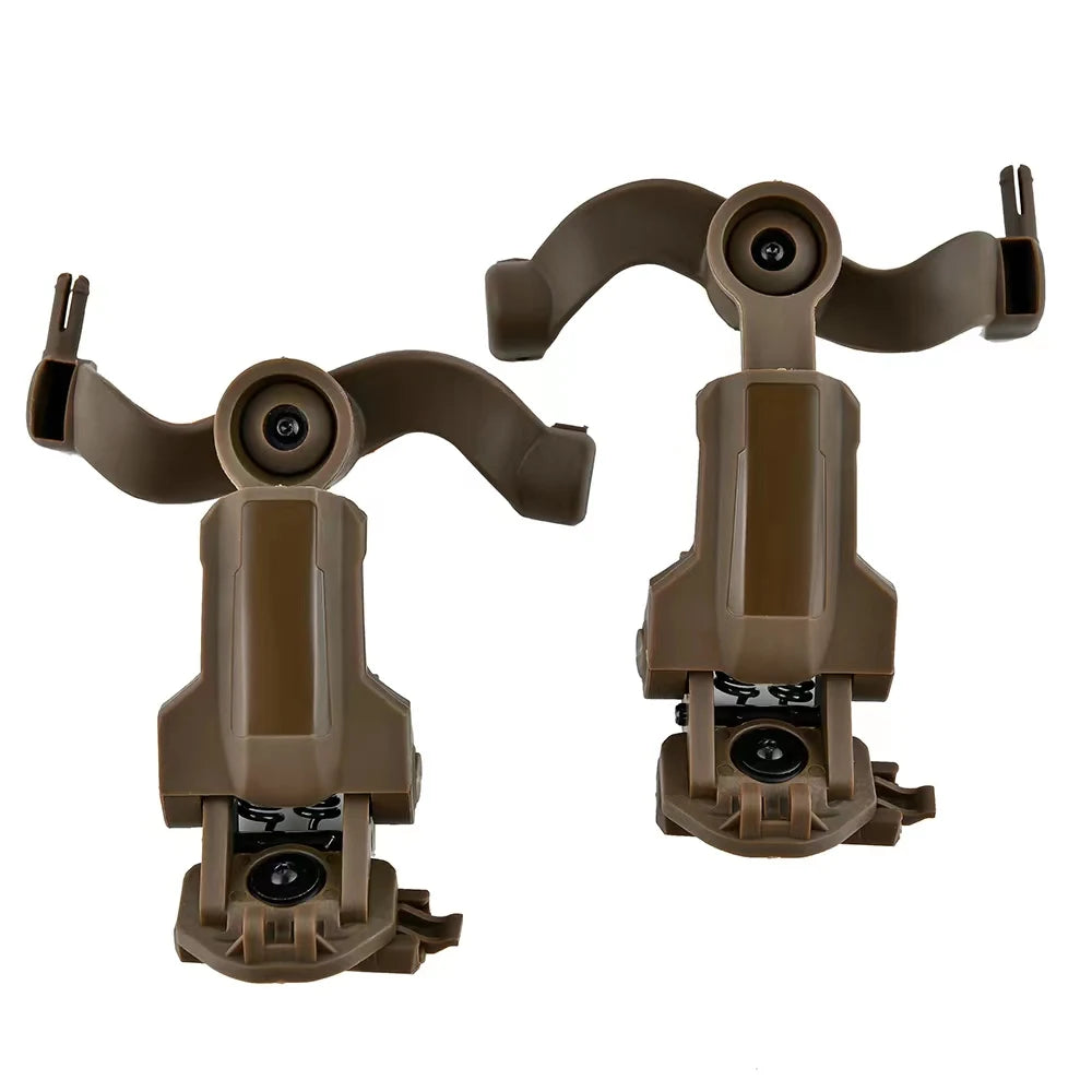 New Helmet Headphone Bracket ARC Helmet Rail Adapter Helmet Headphone Rail Mounting Bracket Headphone Accessories