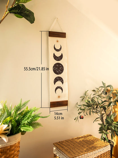Butterfly Moon Phase Tapestry Boho Home Decoration Wall Decor Room Decors Aesthetic Macrame Bedroom Wall Hanging Decoration Gift